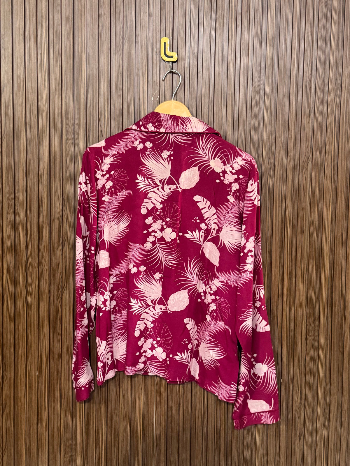 Chest 19 Length 23 Fabric Silk Slim Full Sleeves