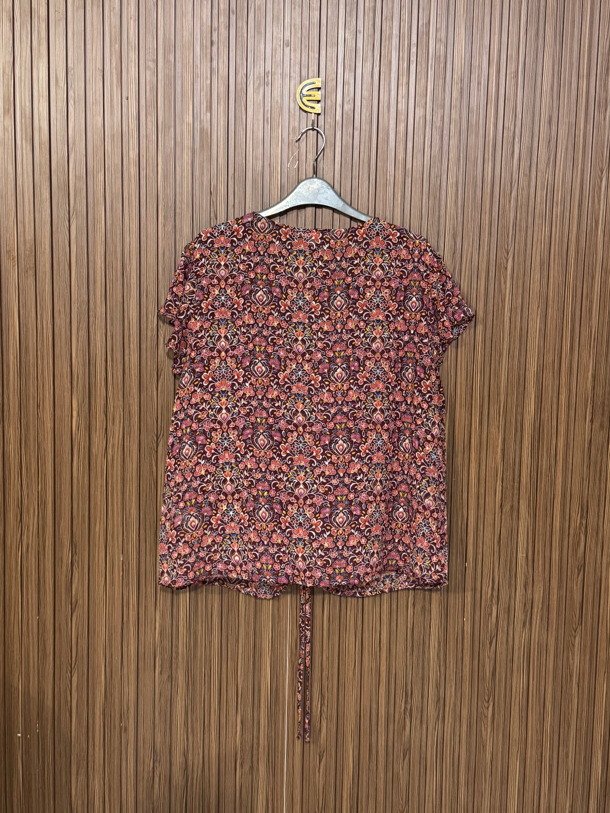 Chest 21 Length 25 Fabric Shifon Basic Printed