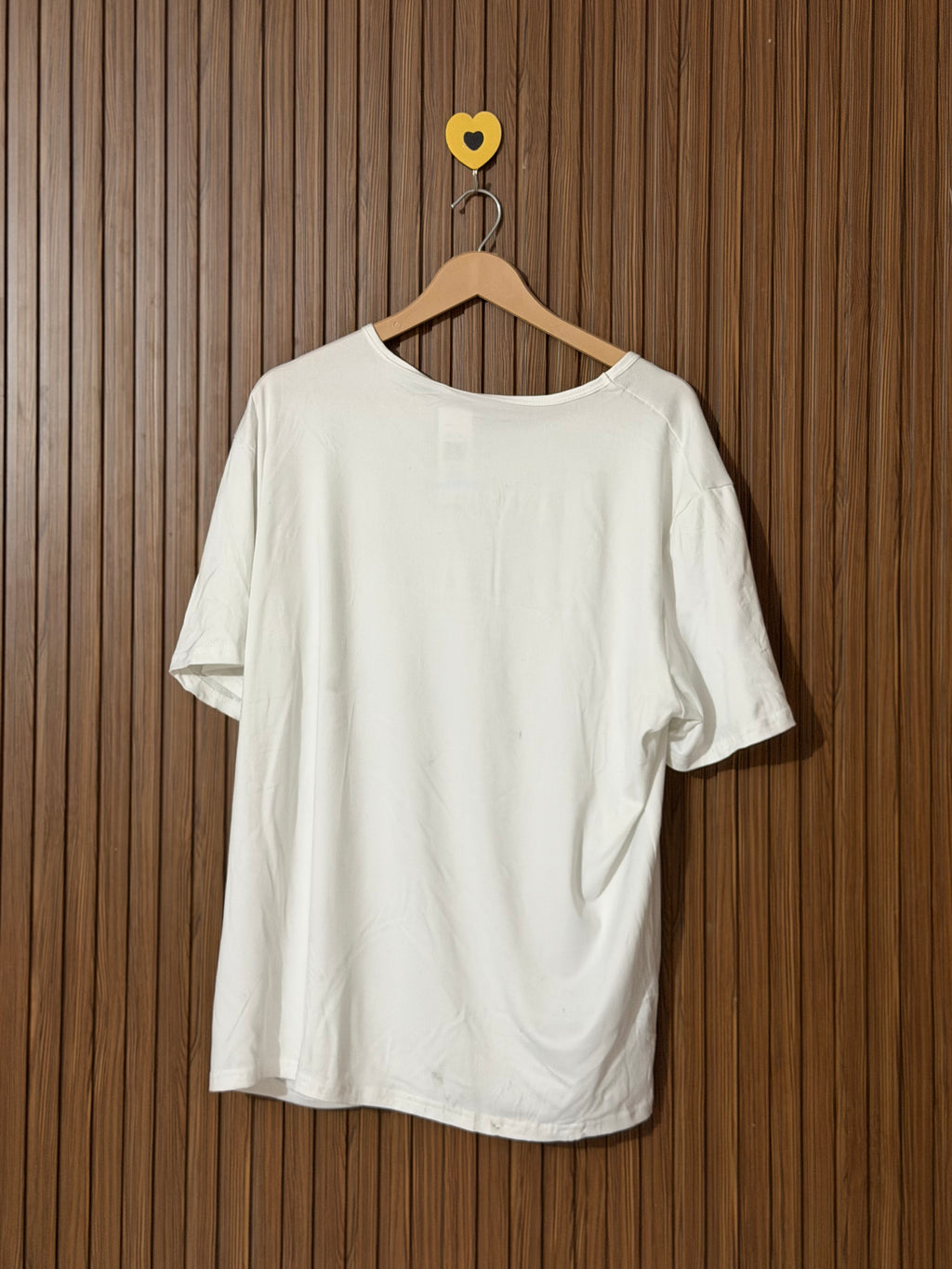 White Half Sleeves T-Shirt