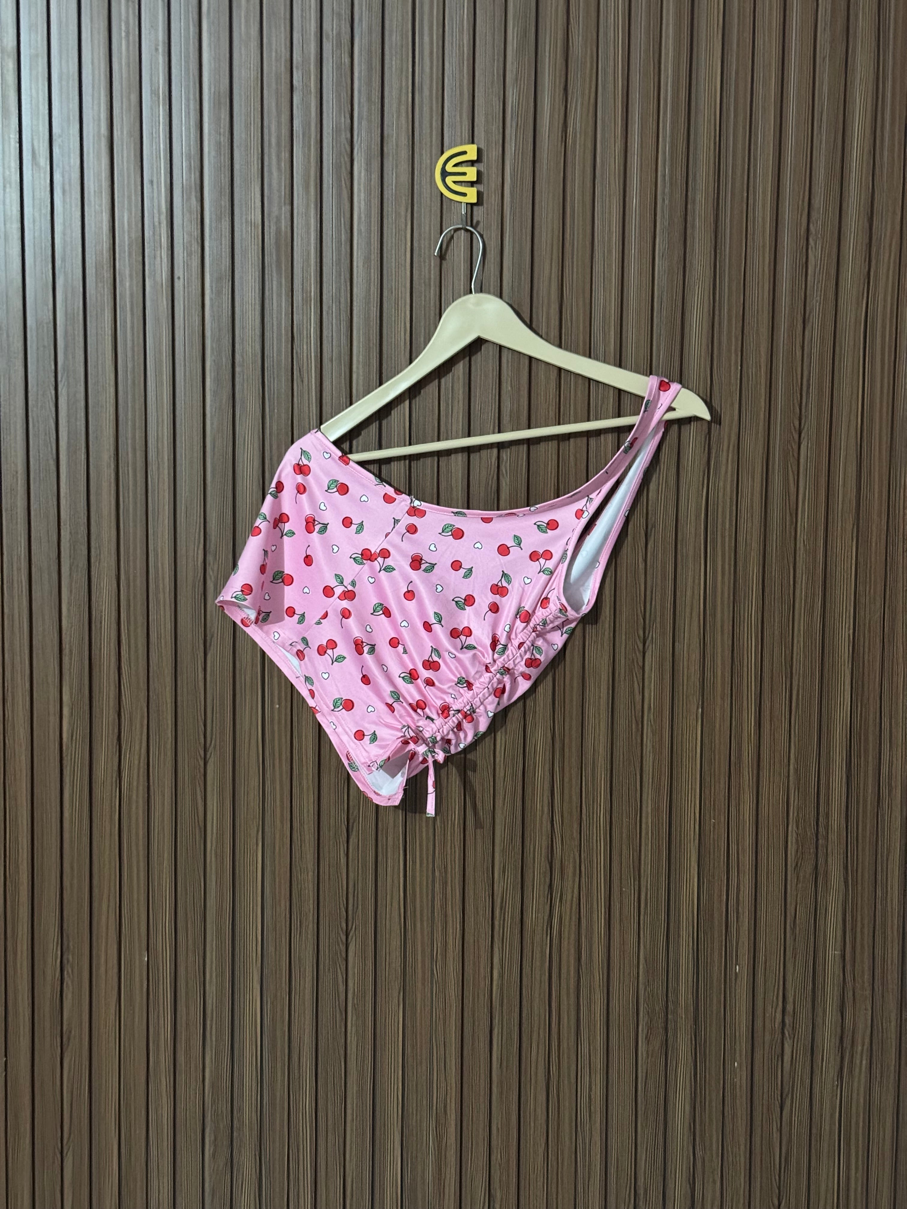 International Brand Crop Top