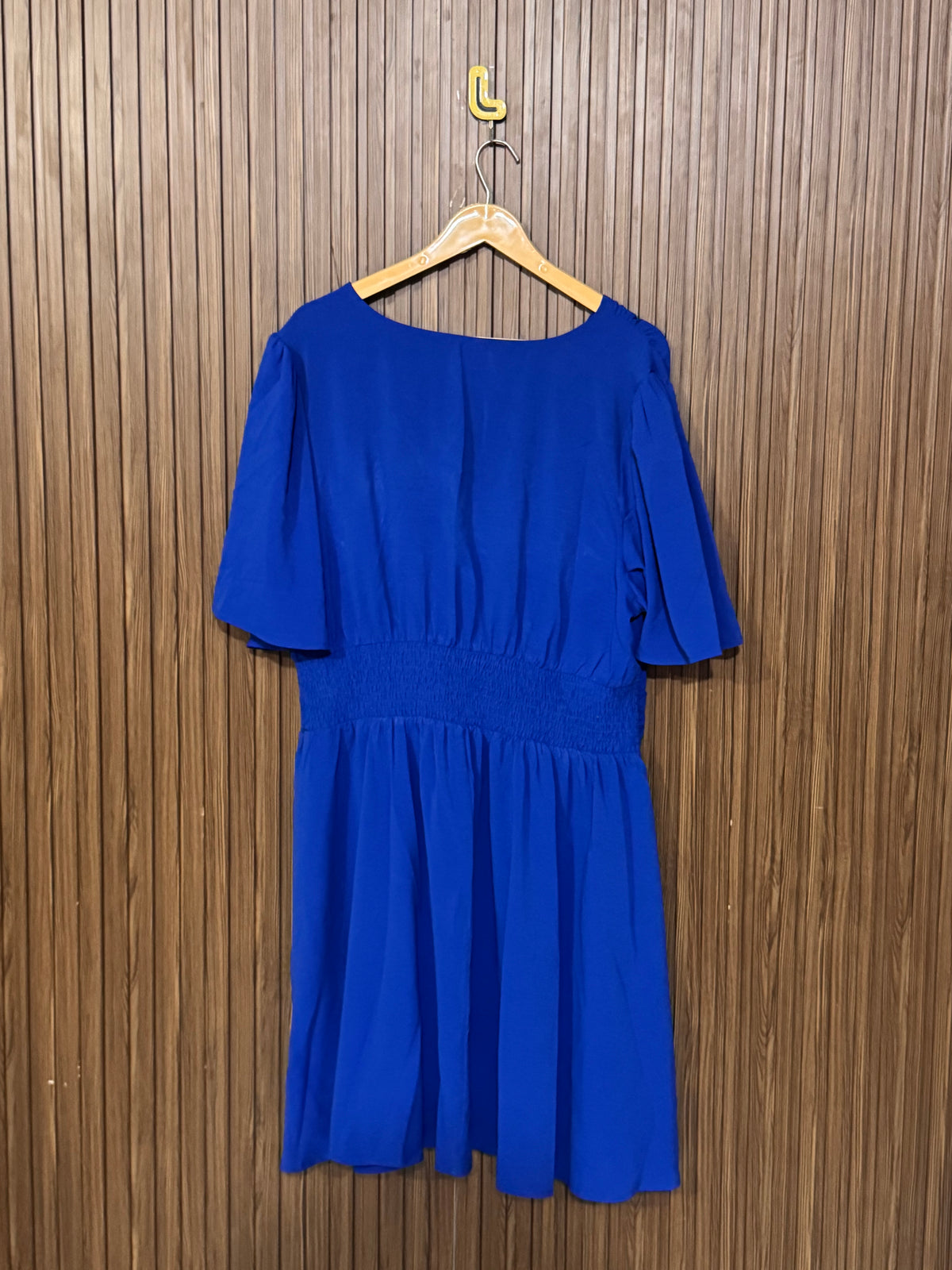Chest 20 Length 38 Fabric Silk Shifon Blue Long Top