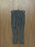 Black Stripe Trousers