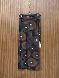 Waist 28 to 32 Length 34 Fabric Shifon Black Abstract