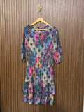 Chest 17 Length 38 Fabric Silk Trendy Long Top