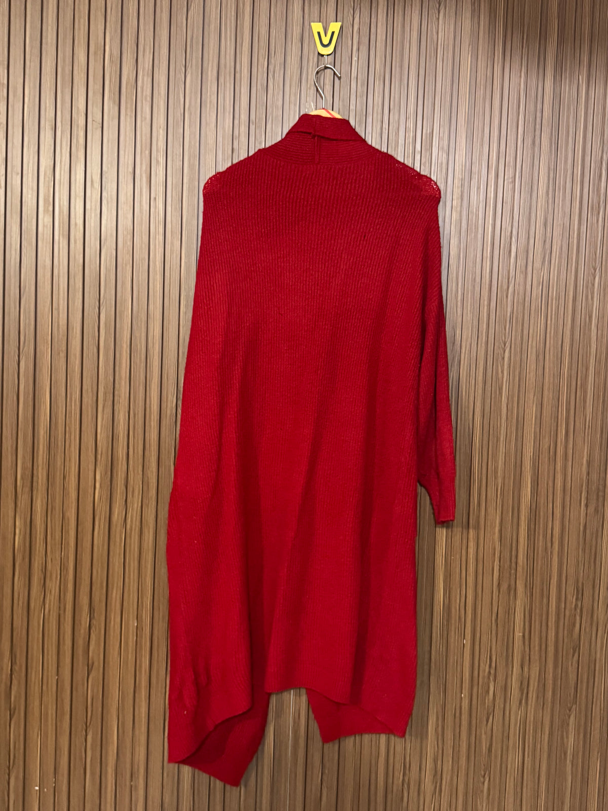 Chest Large Length 40 Diamond Knit Front Open