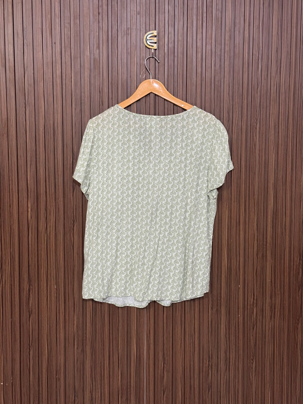 Chest 21 Length 24 Fabric linen Basic Half Sleeve 2