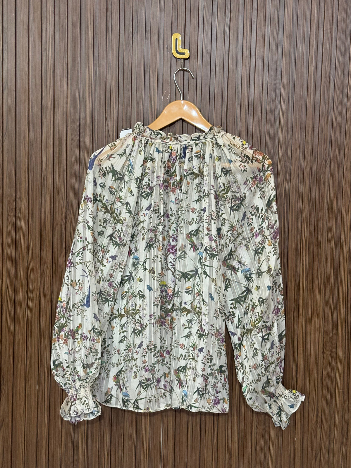 Chest 23 Length 24 Fabric Shifon Casual Shirt Full Sleeves