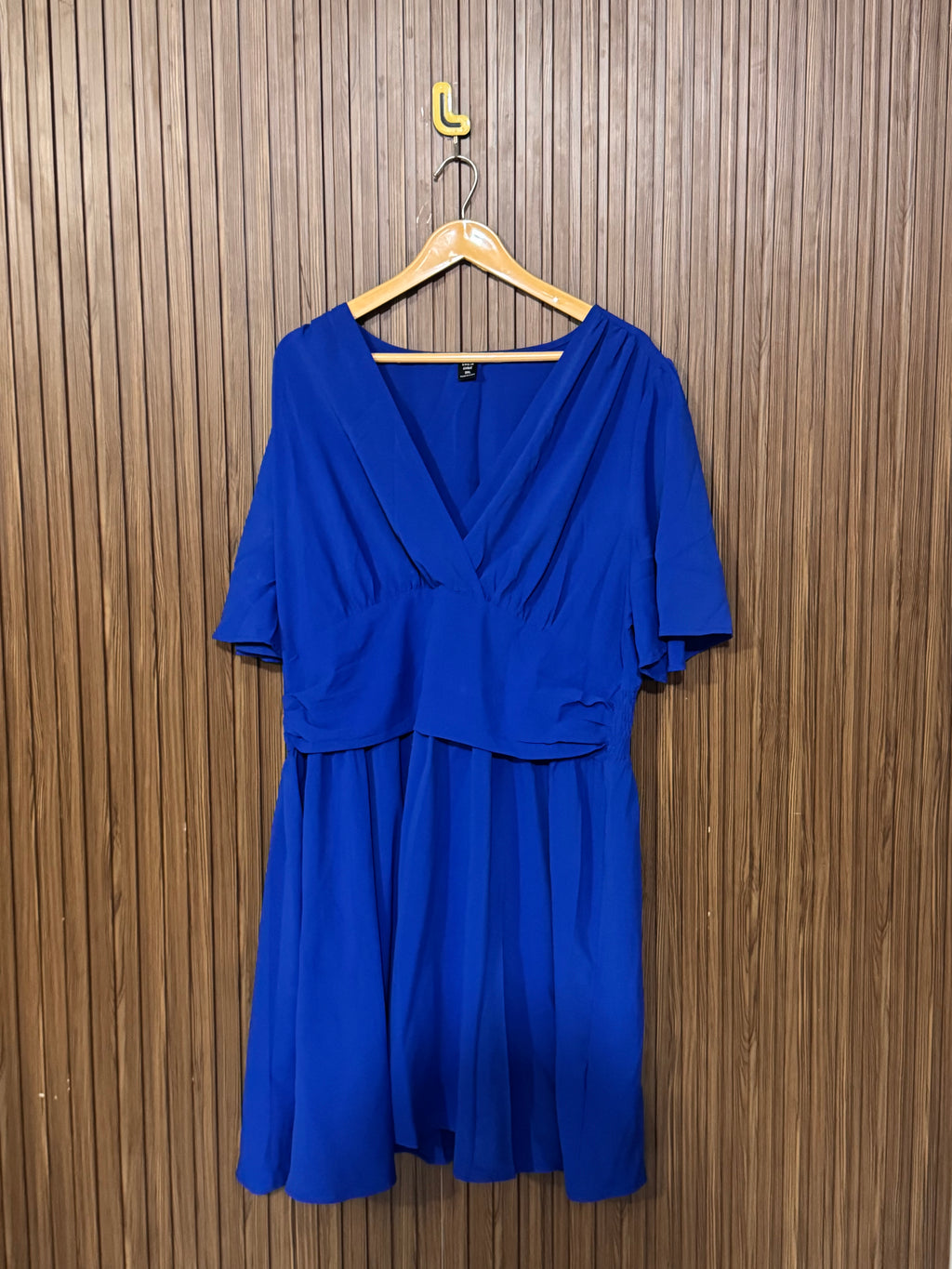 Chest 20 Length 38 Fabric Silk Shifon Blue Long Top