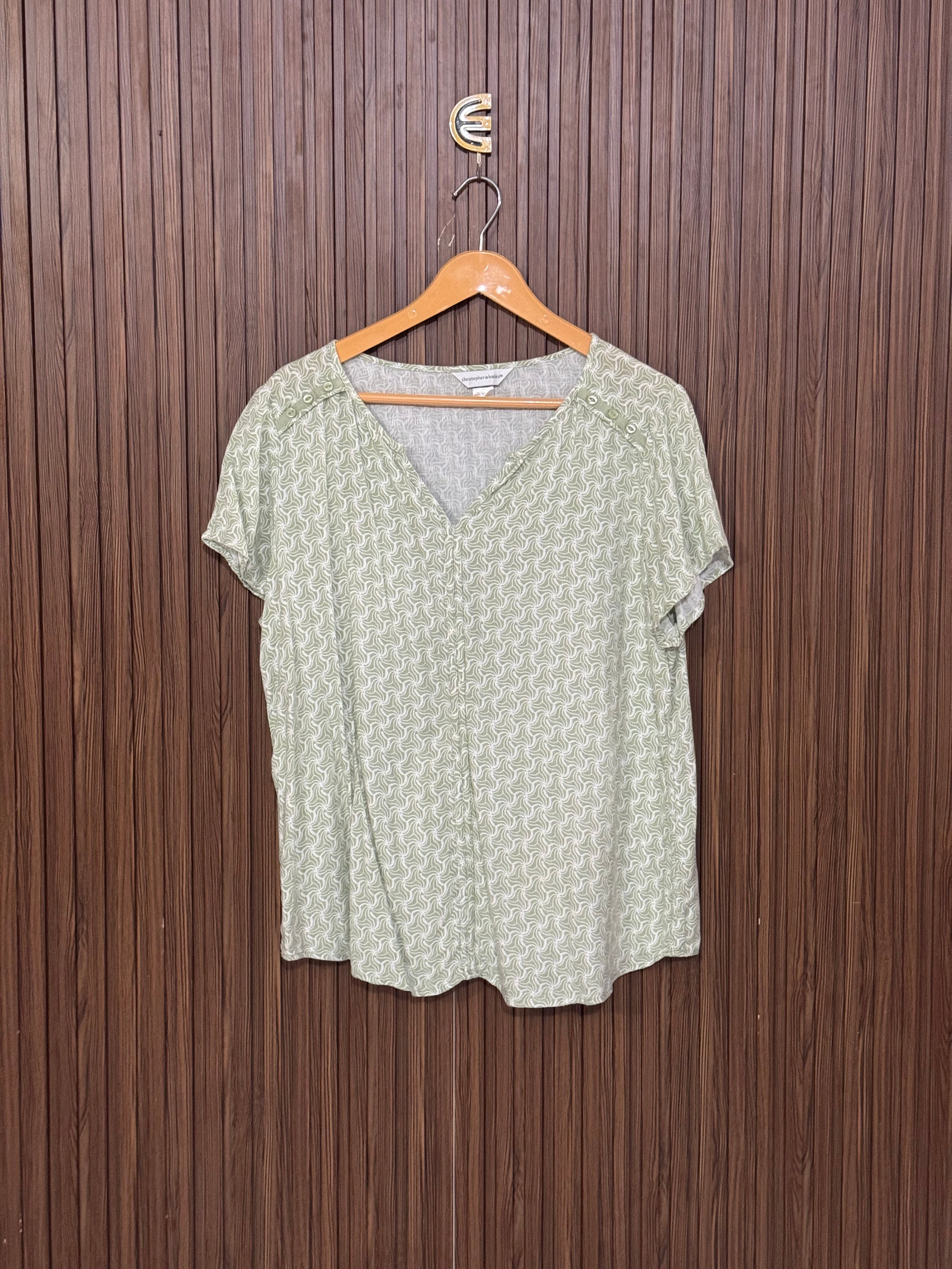 Chest 21 Length 24 Fabric linen Basic Half Sleeve 2