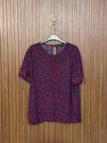 Chest 20 Length 25 Fabric Silk Short Half Sleeves