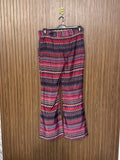 Waist 34 Length 41 Fabric Silk Multi Chevron
