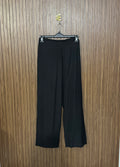 Waist 30 to 32 Length 39 Fabric Silk Black Plain