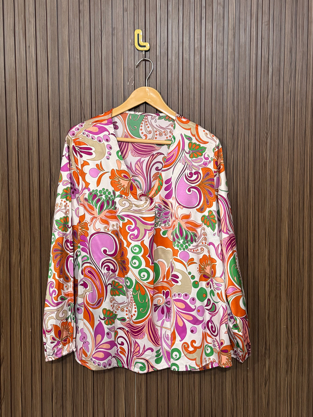 Chest 22 Length 25 Fabric Silk Denim Shirt Full Sleeves
