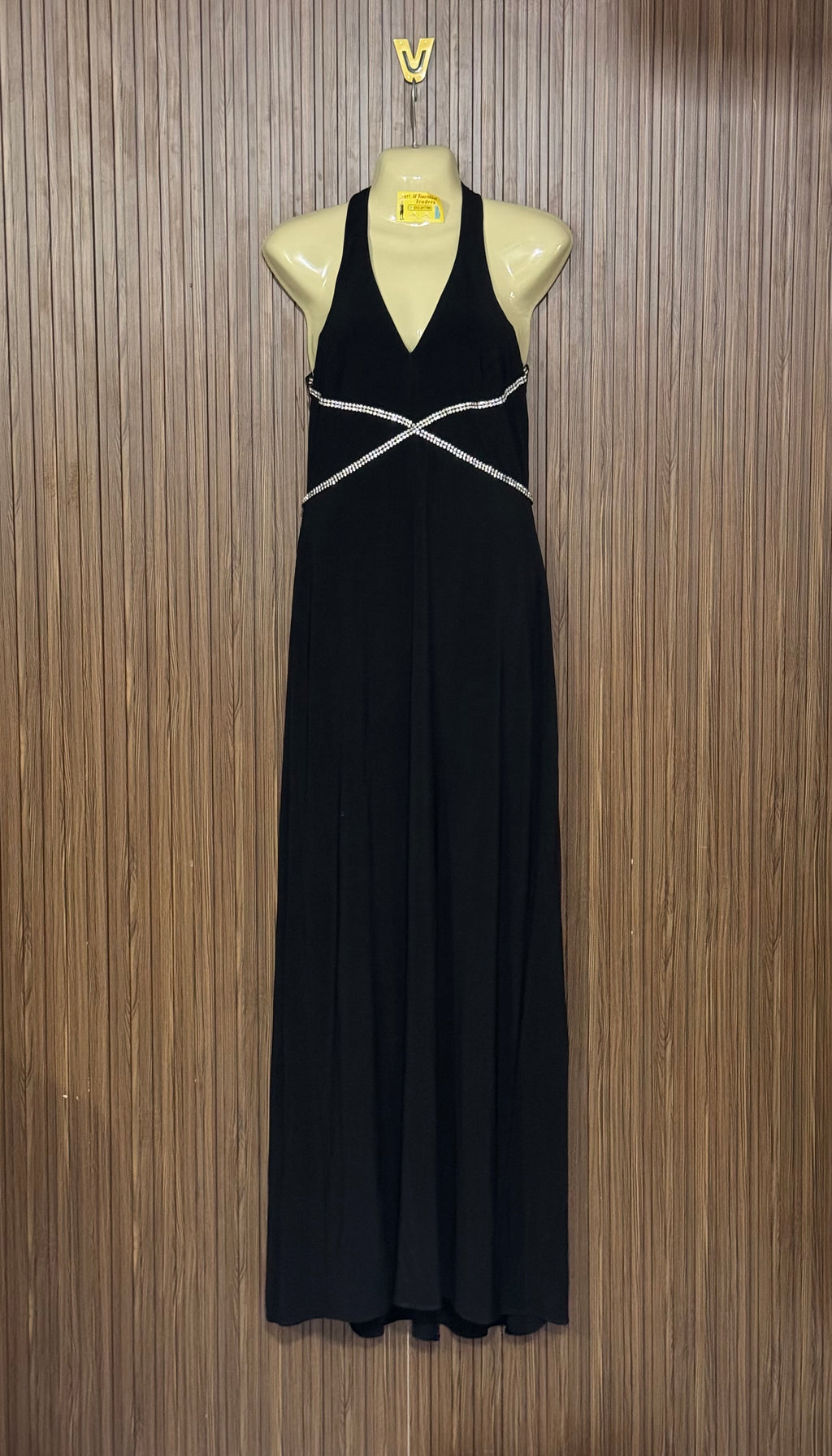 Chest 15 Length 61 Fabric Melon Cross Gown