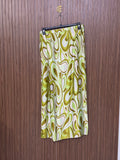 Waist 30 to 36 Length 41 Fabric silk Button Front Skirt