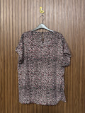 Chest 25 Length 25 Fabric Silk Long Half Sleeves