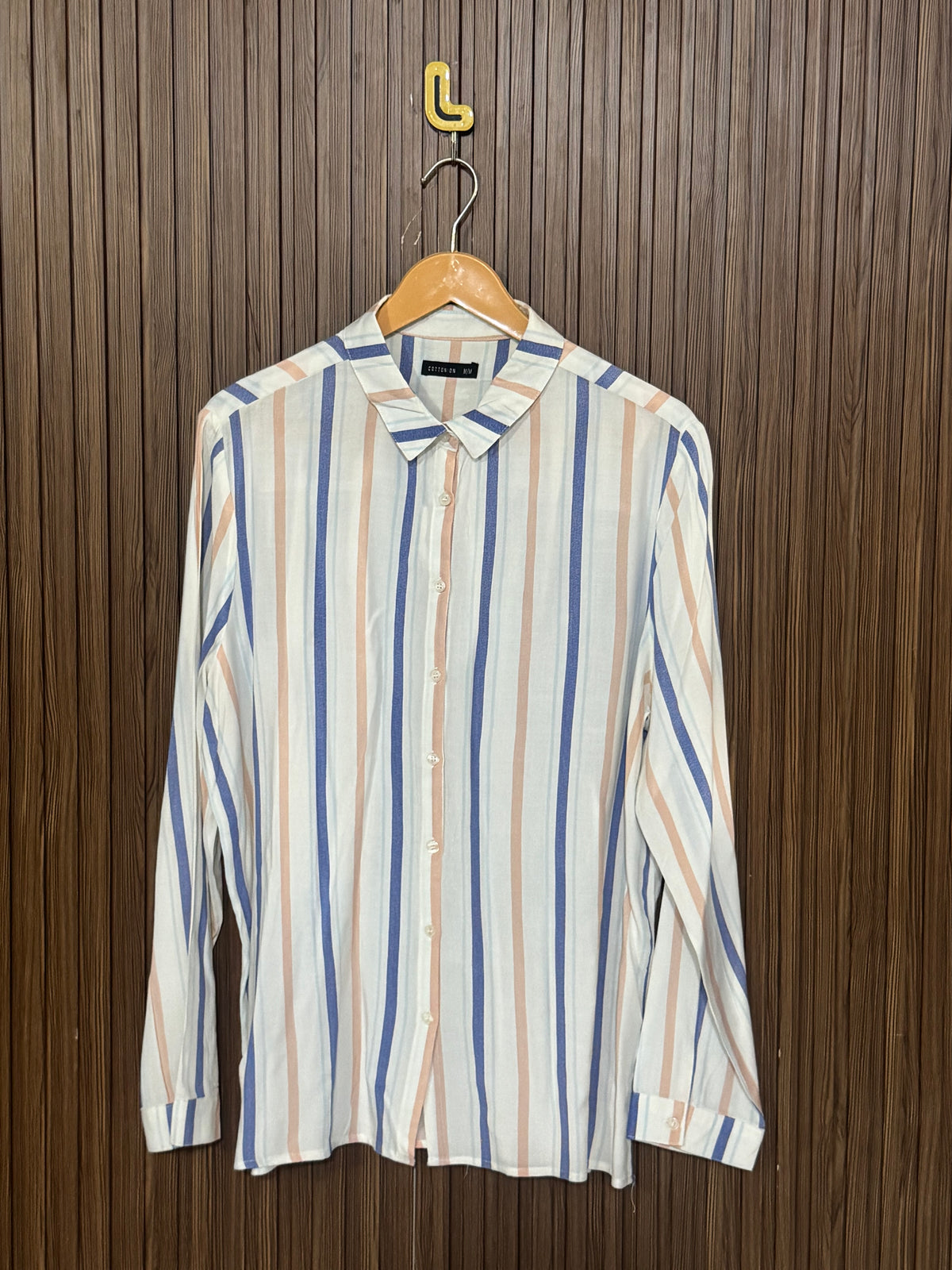 Chest 22 Length 27 Fabric Silk Casual Full Sleeves