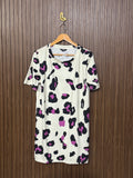 Chest 20 Length 31 Fabric Elastic Loose Long Top