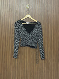 Chest 17 Length 16 Fabric Elastic Ditsy Print