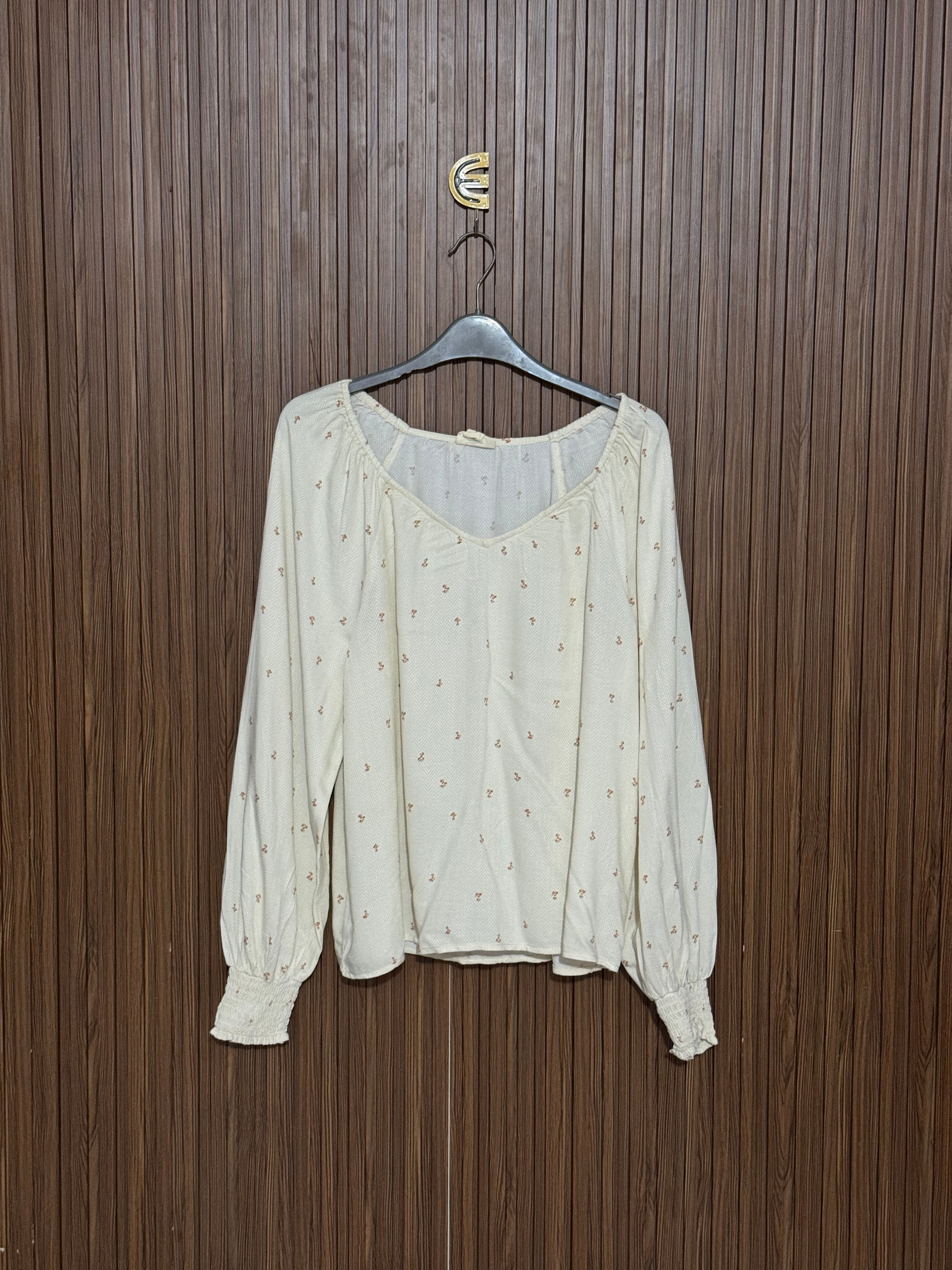 Chest 19 Length 24 Fabric nylon White Printed Top