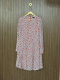 White Multi Floral  Long Top