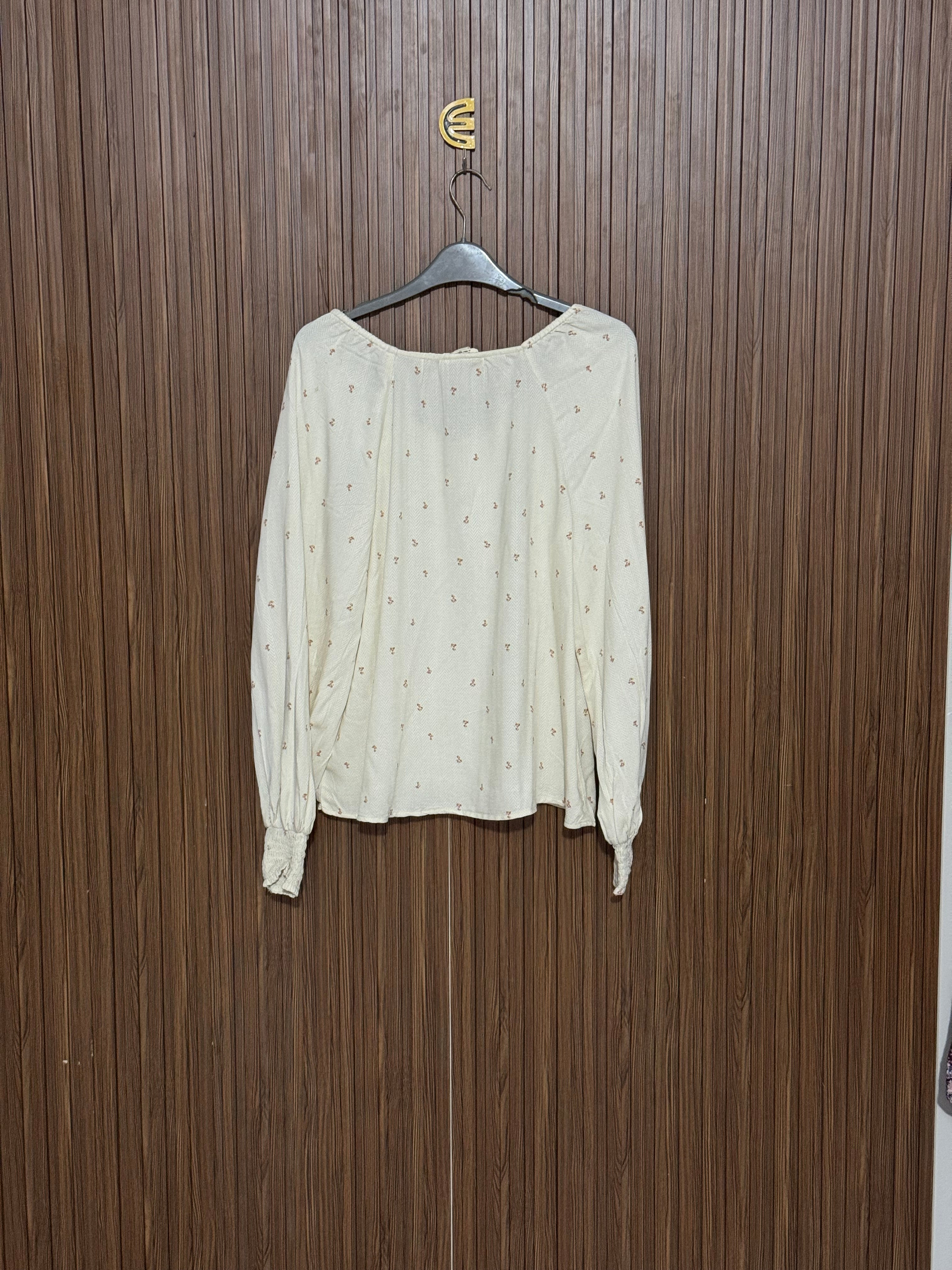 Chest 19 Length 24 Fabric nylon White Printed Top