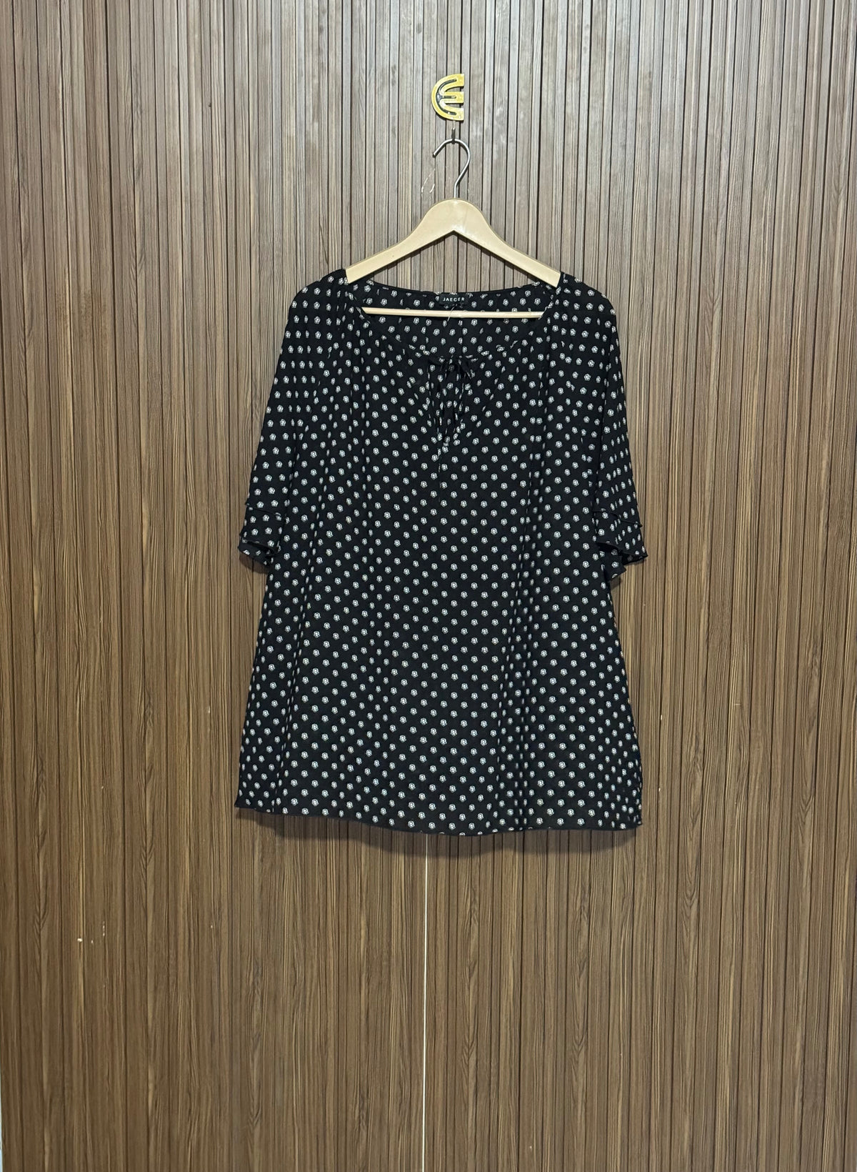 Chest 26 Length 27 fabric shifon Plain Half Sleeve