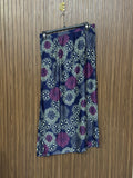 Waist 30 to 36 Length 38 Fabric silk Floral Midi Skirt