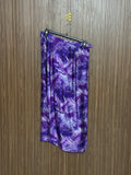 Geometric Purple Maxi Skirt