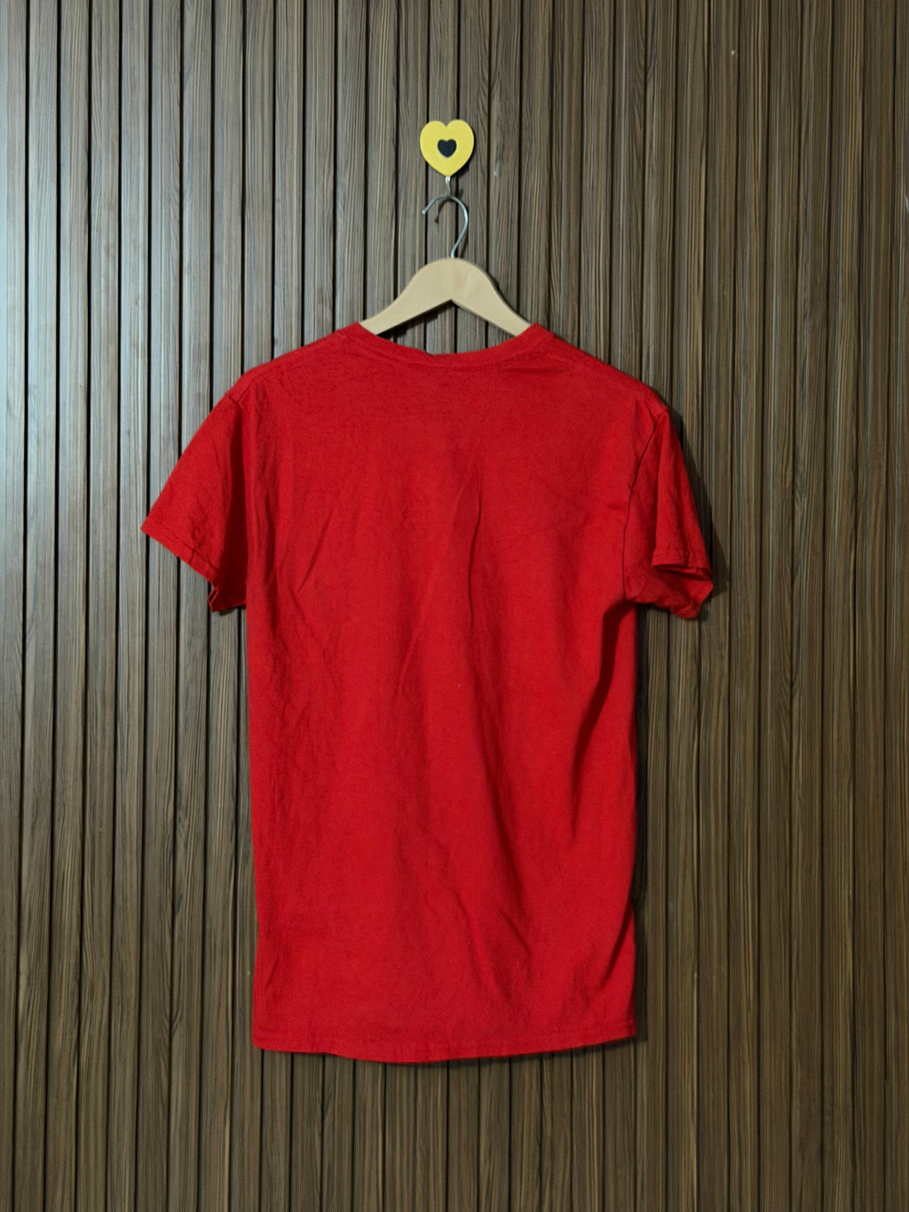 Red Printed Half Sleeves T-Shirt