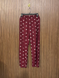 Waist 28 to 30 Length 38 Fabric Silk Heart Print