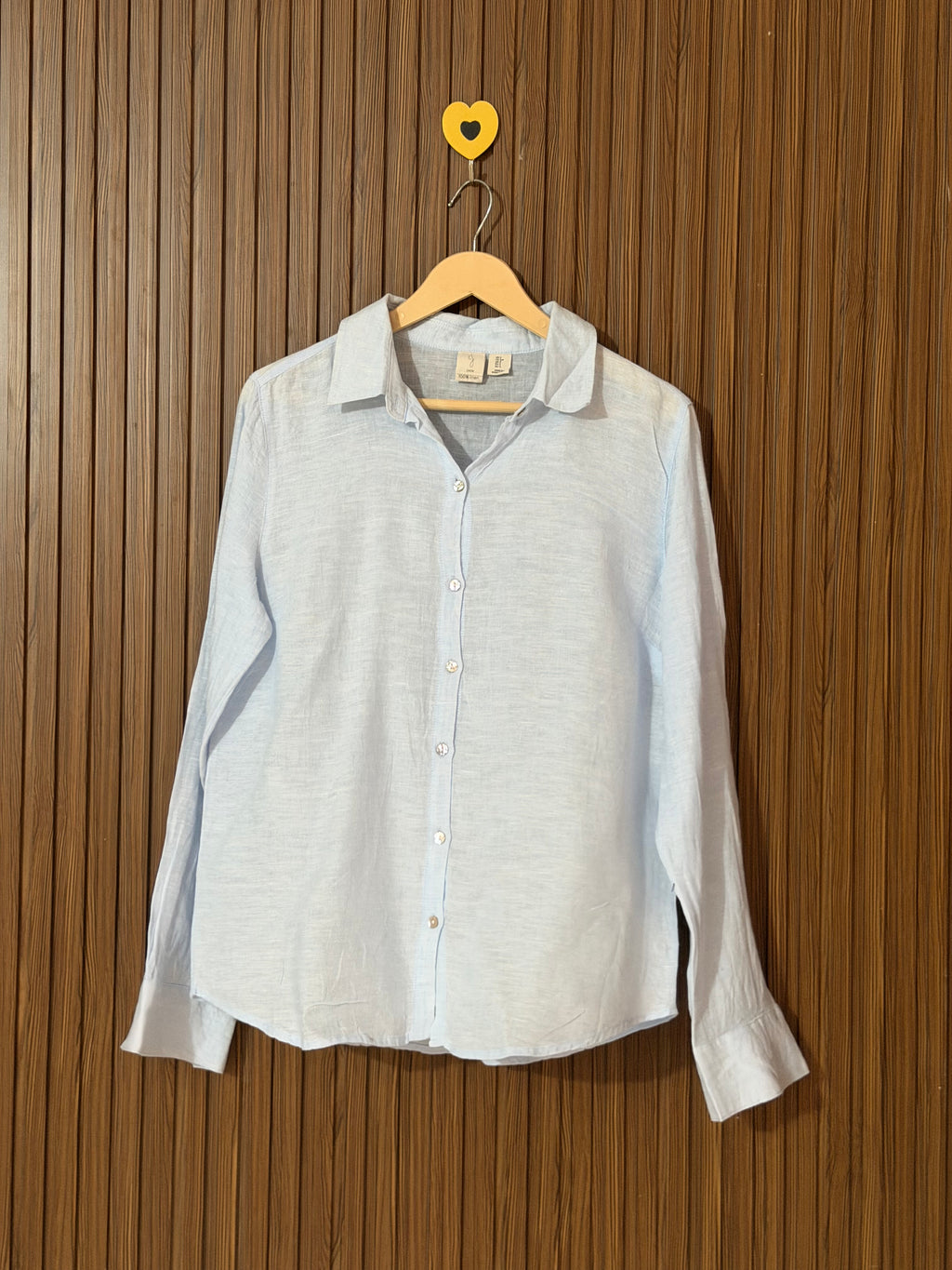 Chest 20 Length 25 Elegant Cotton Shirt