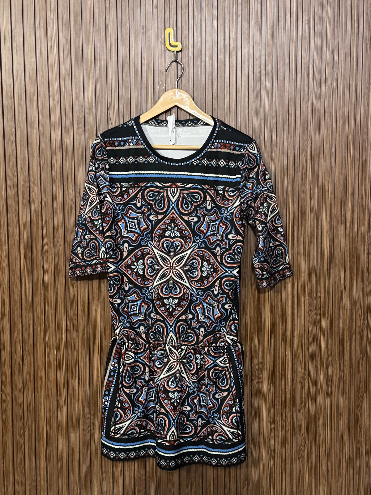 Chest 17 Length 33 Fabric Silk Fitted Long Top