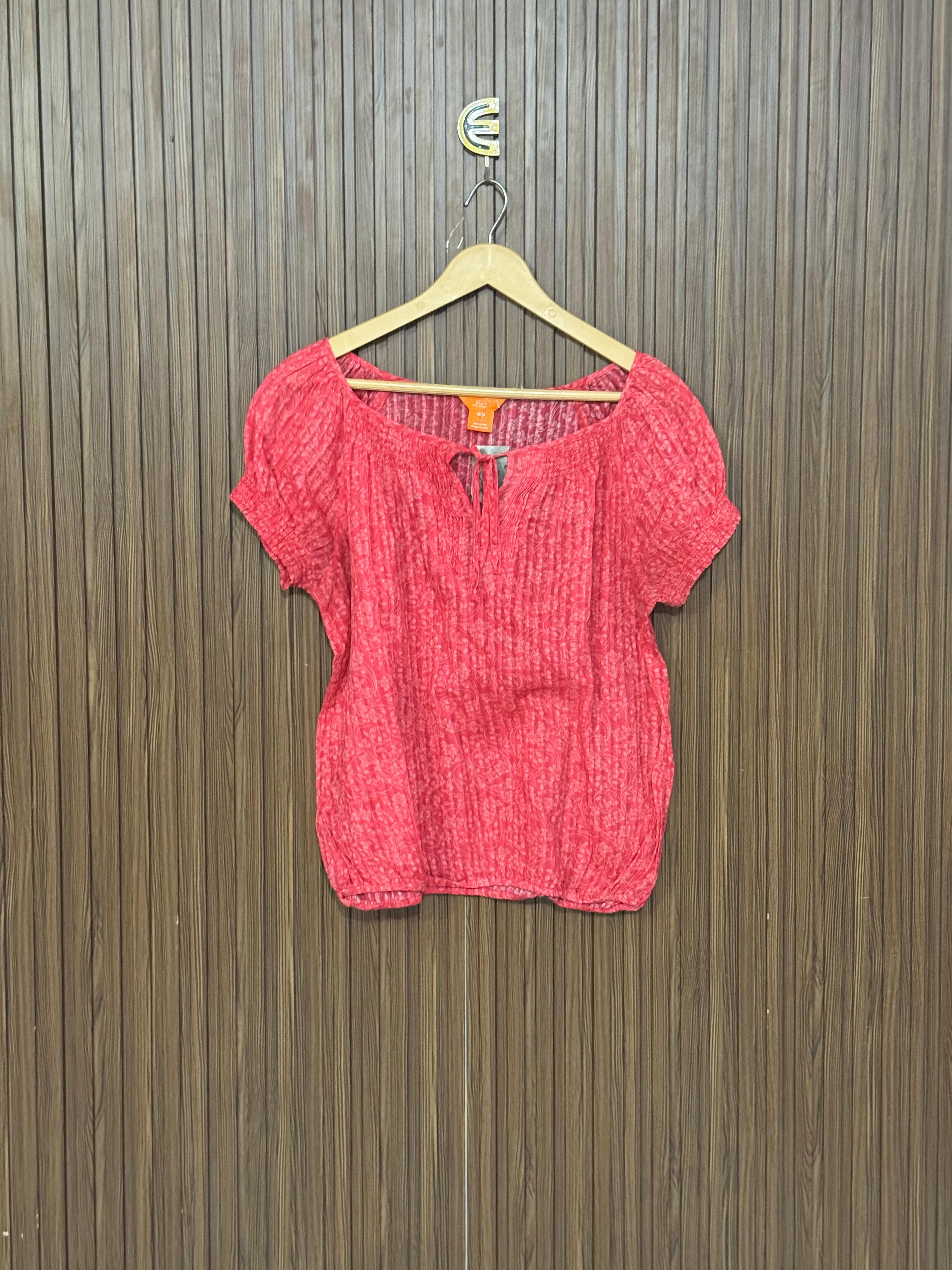 Chest 19 Length 22 Fabric linen Daily Half Sleeve 1