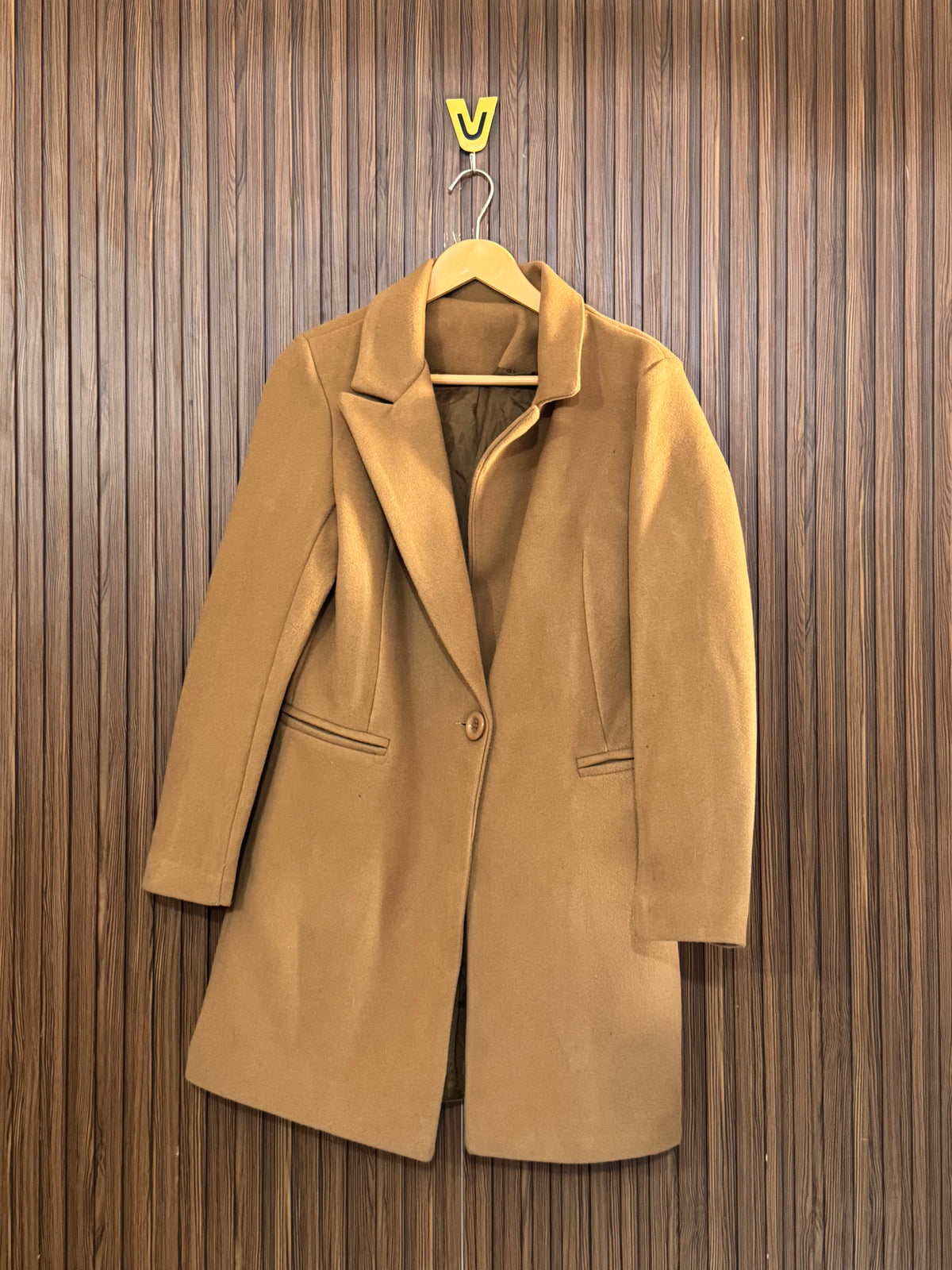 Chest 17 Length 31 Wool Winter Coat