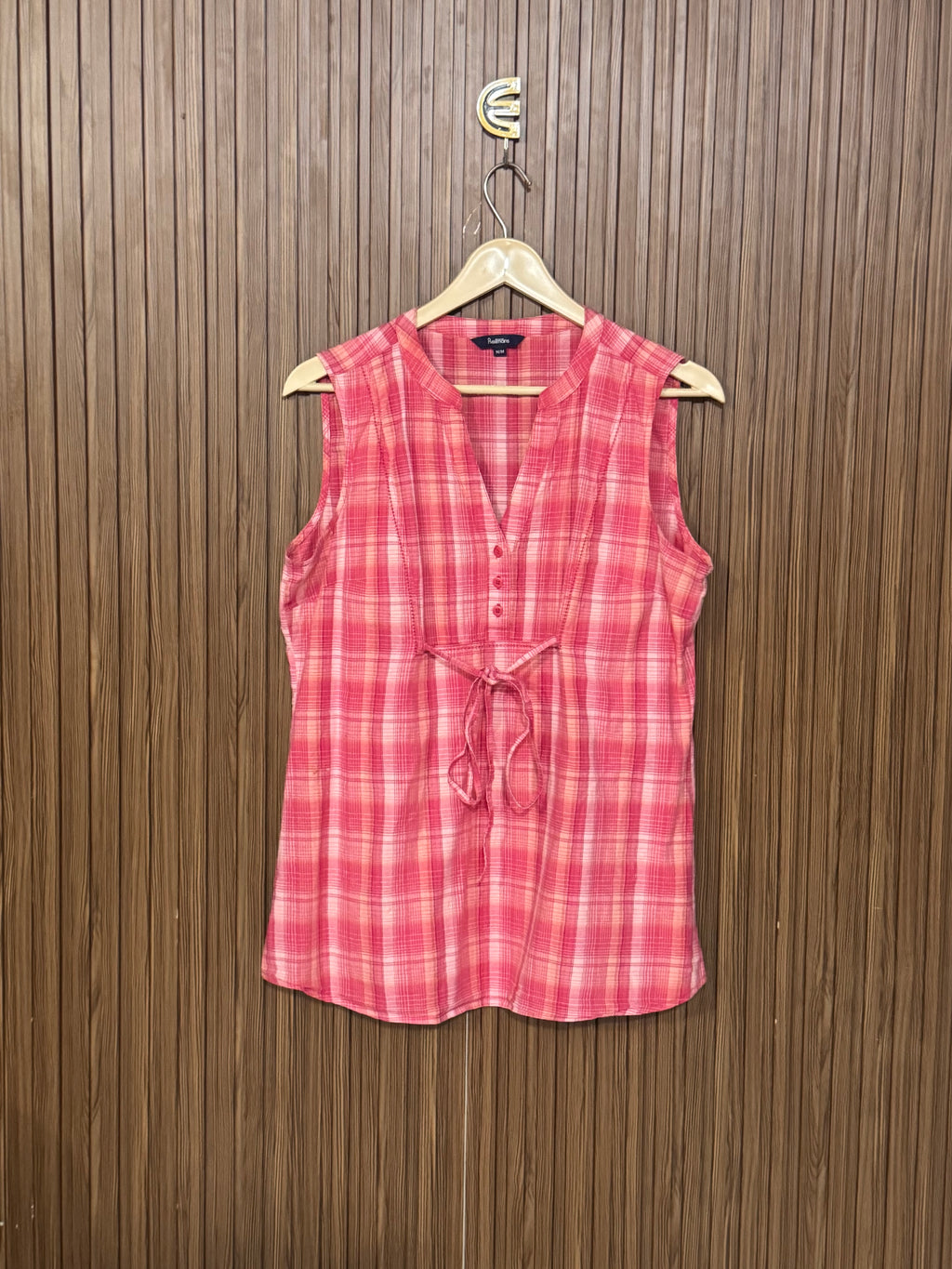 Chest 19 Length 26 Fabric Linen Rib Sleeveless