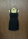 Chest 15 Length 32 Fabric Silk Strap Dress