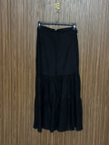 Black Ruffle Skirt