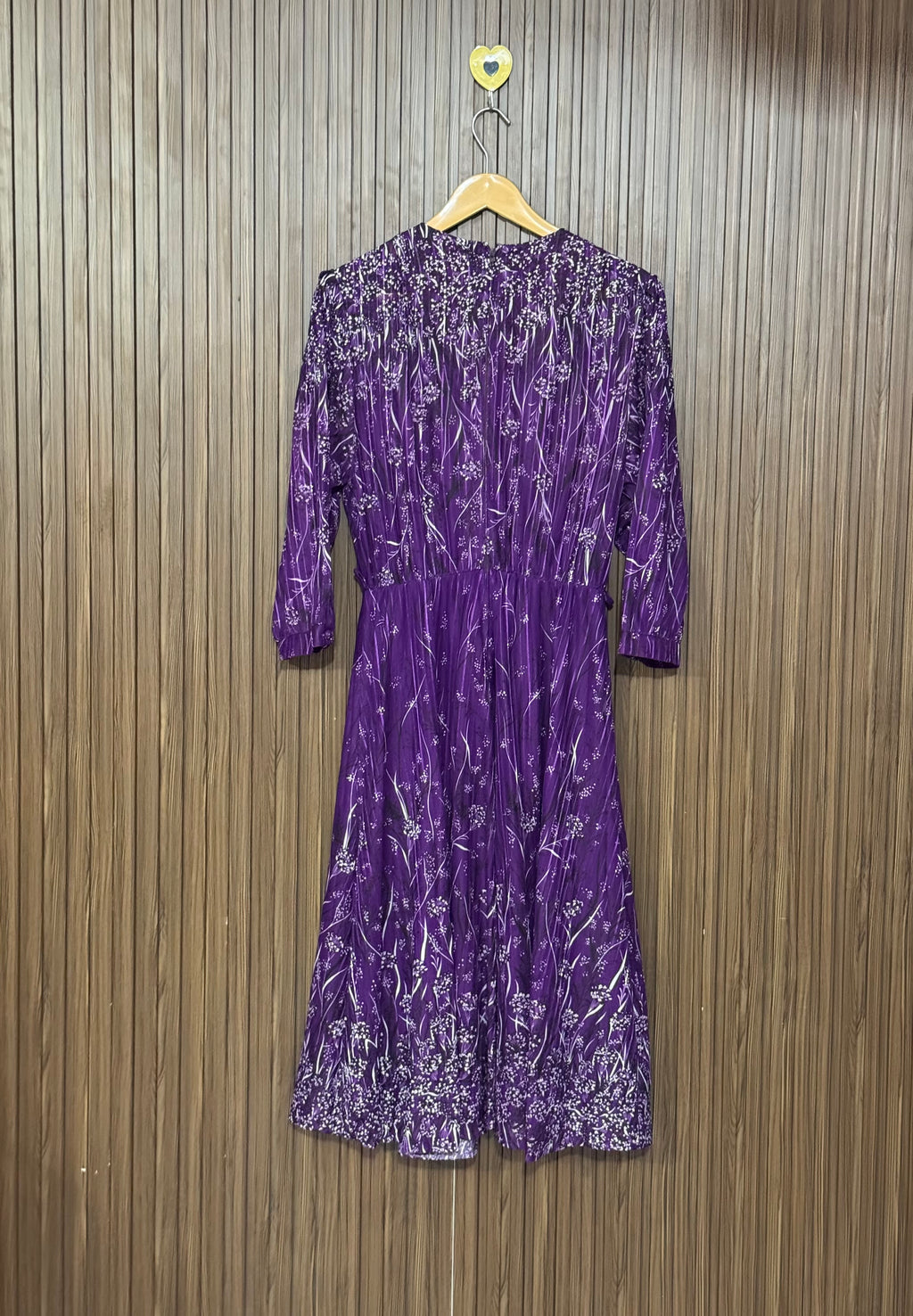 Floral Midi Dress Long Top