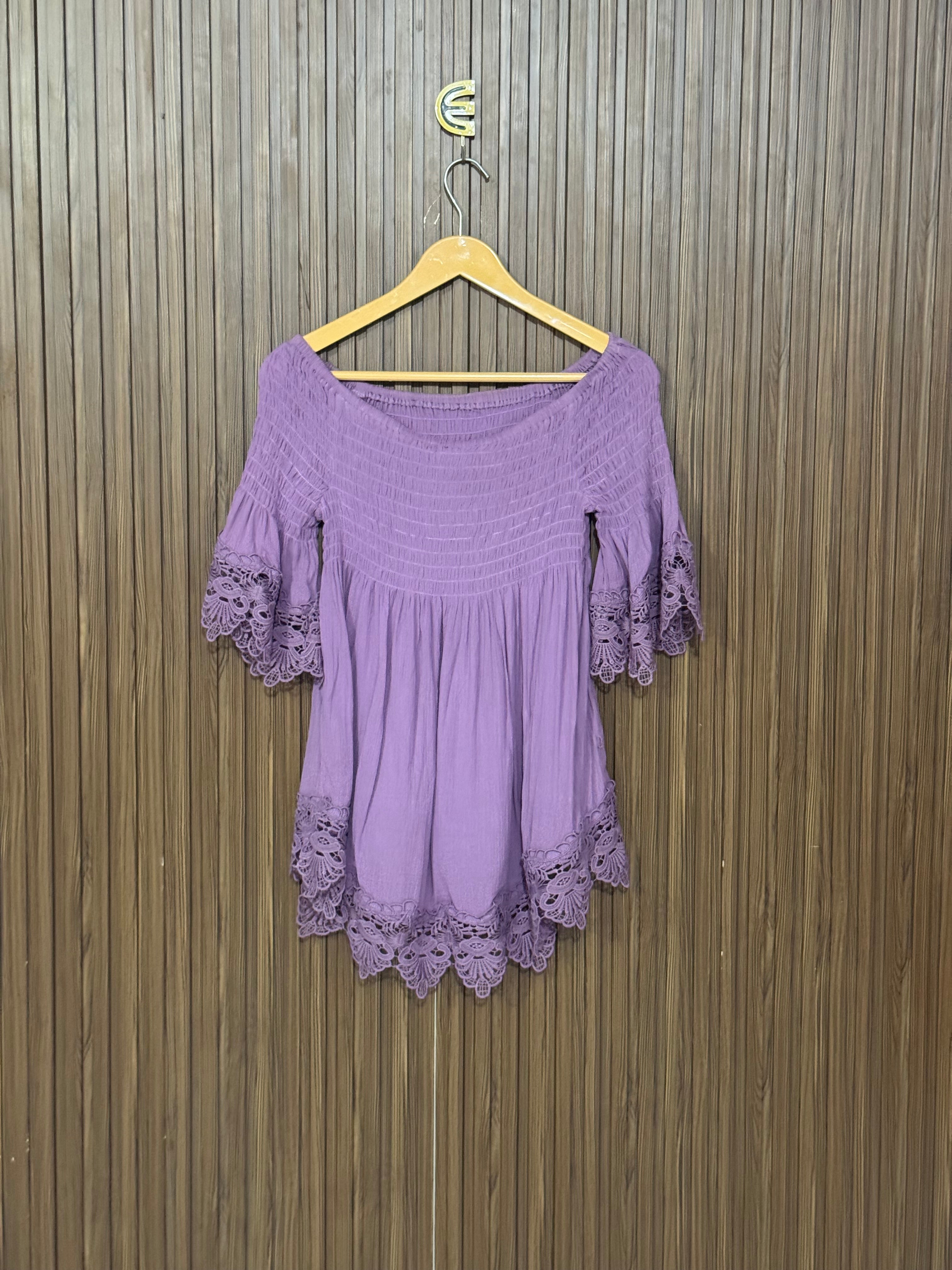 Chest 12 Length 22 Fabric shifon Urban Half Sleeve 1