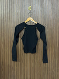 Chest 15 Length 17 Fabric Elastic Shrug Style