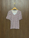Chest 18 Length 24 fabric silk Casual Half Sleeve