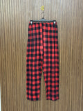 Classic Red Check Trousers