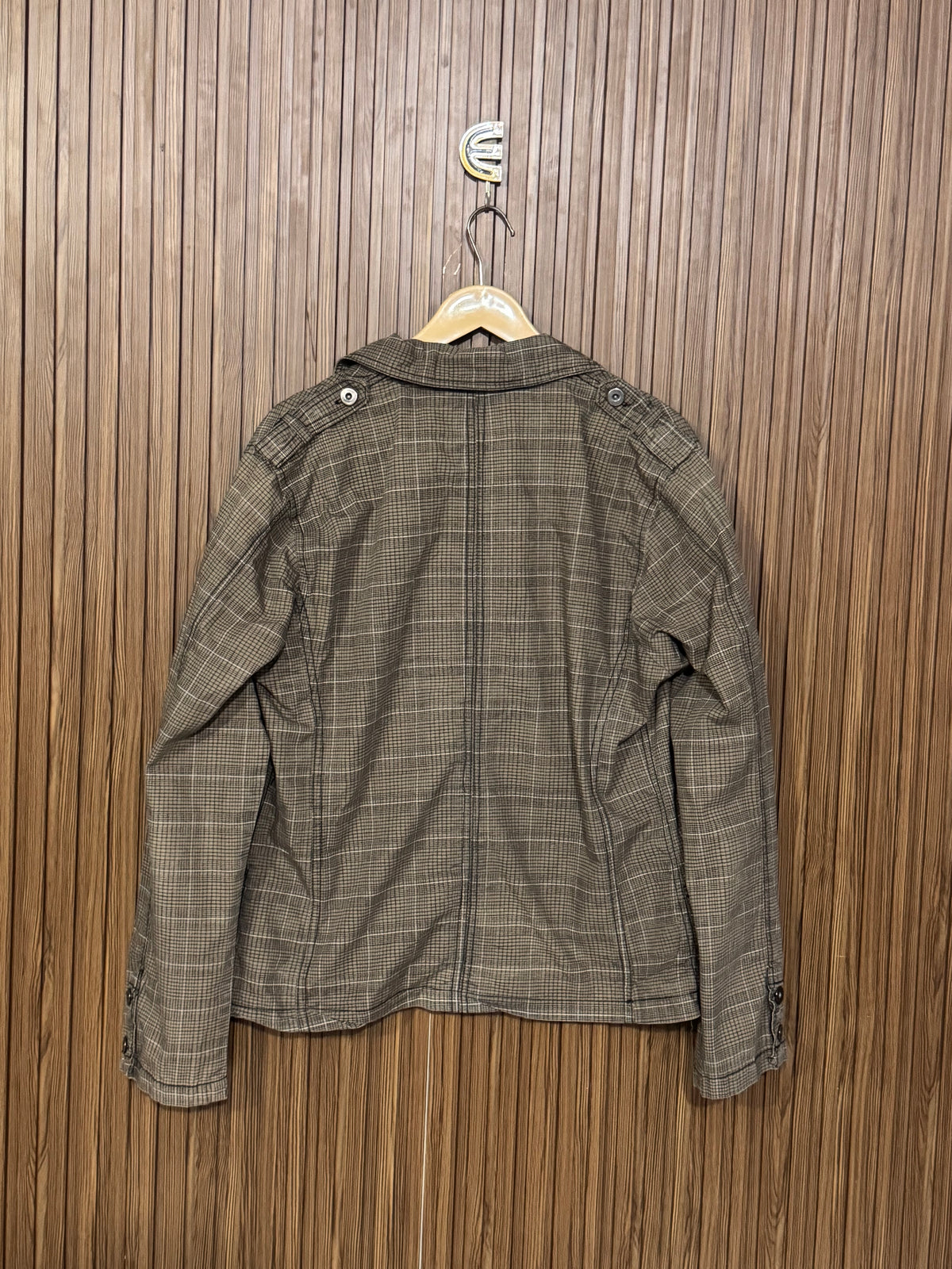 Chest 21 Length 23 Fabric Denim Cozy Jacket
