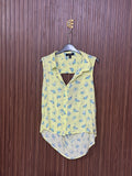 Loose Fit Open Back Sleeveless Tops