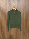 Chest 17 Length 21 Beige Heavy Sweater