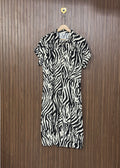 Zebra Print Long Top