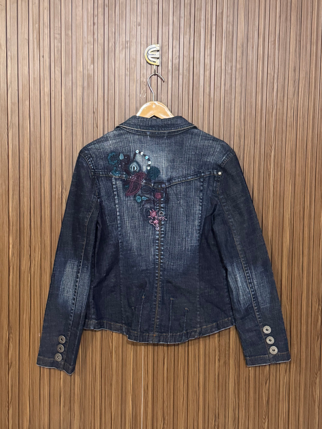Chest 18 Length 21 Fabric Denim Classic Wave