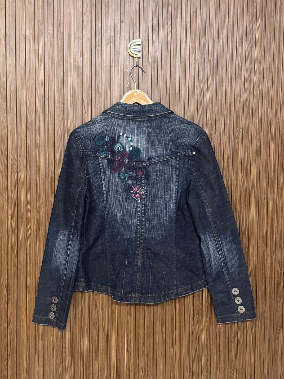 Chest 18 Length 21 Fabric Denim Classic Wave