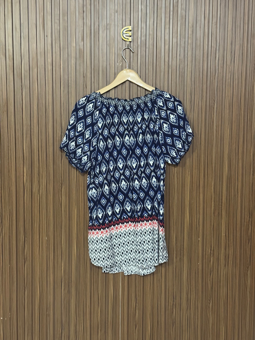 Chest 20 Length 28 Fabric linen Casual Half Sleeve 1